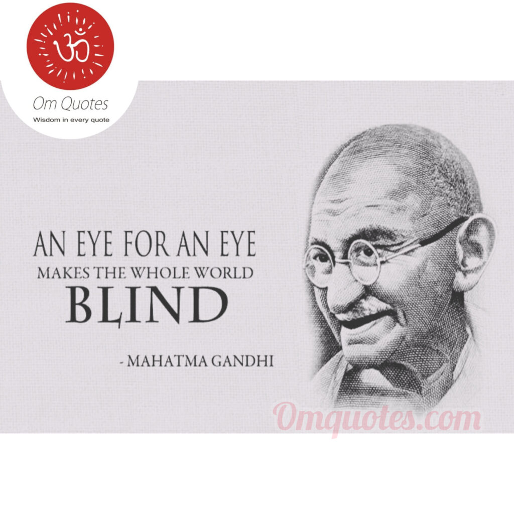 Mahatma Gandhi quote