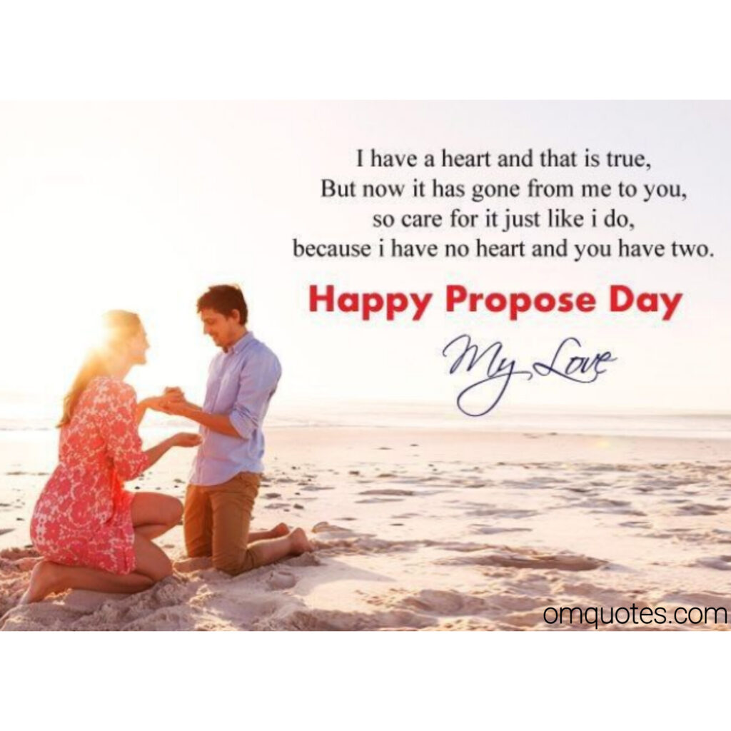 
Propose day quotes 