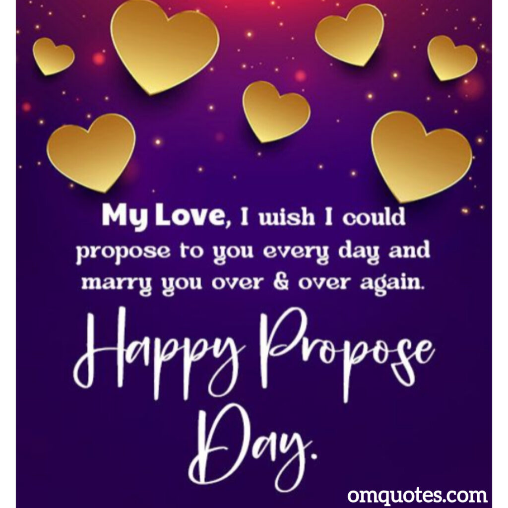 Propose day wishes